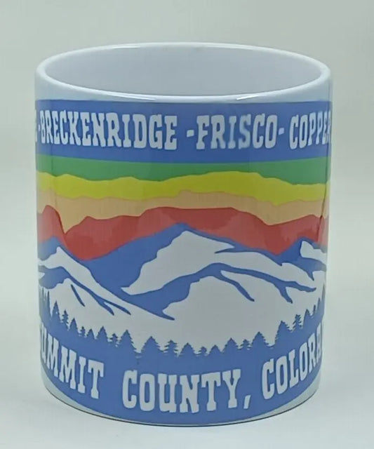 Blue Colorado Mountain Mug My Store