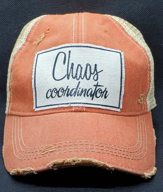 Chaos Coordinator Snapback Female Trucker Style Hat Round The Mountain Gift Shop