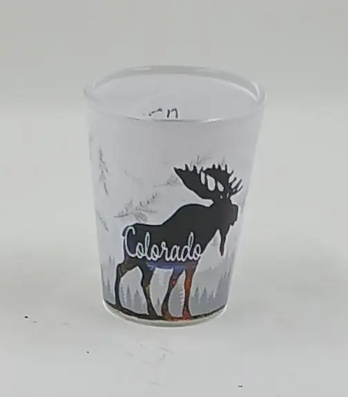 Colorado Moose Shot Glass My Store