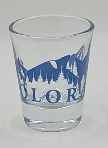 Colorado Mountain Shot Glass My Store