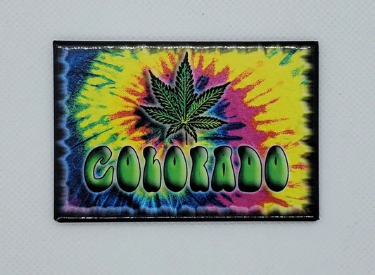 Colorado Weed Magnet Round The Mountain Gift Shop
