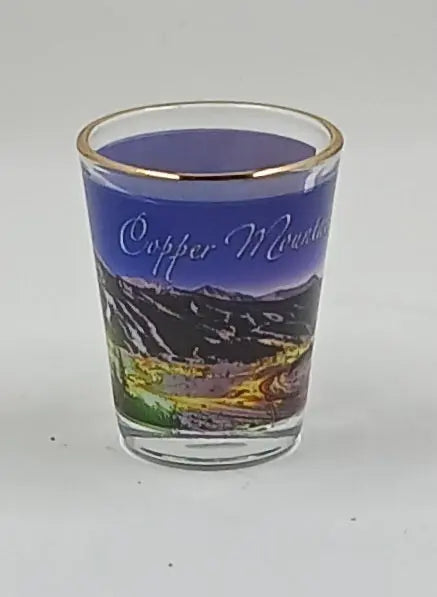 Copper Mountain Shot Glass My Store