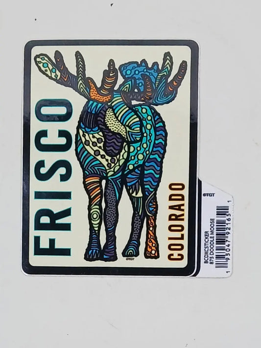 Frisco Moose Stickers My Store