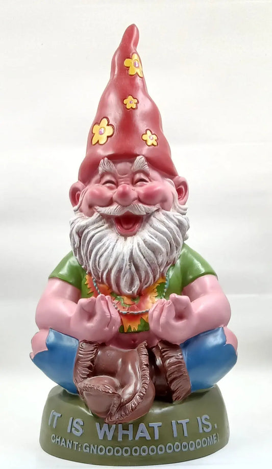 Hippie Gnome Meditating Round The Mountain Gift Shop