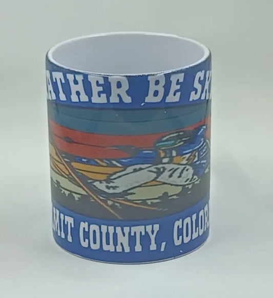 I'd Rather Be Skiing Mug My Store