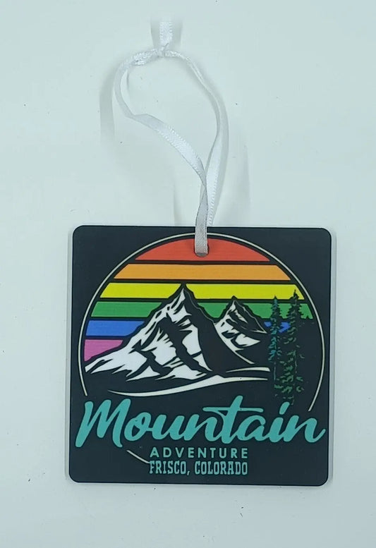 Mountain Adventure Christmas Ornament My Store