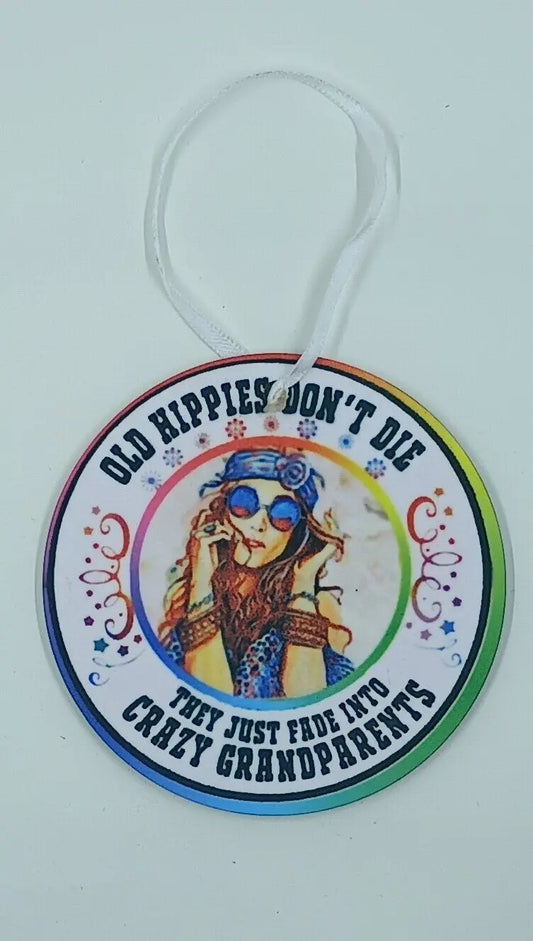 Old Hippies Ornament My Store