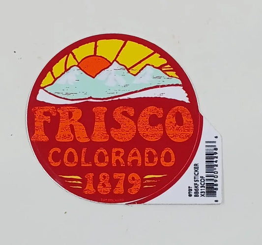 Red Frisco Sticker My Store