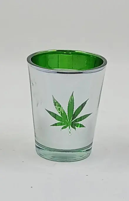 Rocky Mountain High Pot Leaf Shot Glass My Store