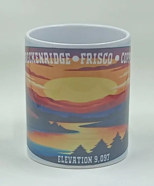 Sunset Mountain Range Mug My Store