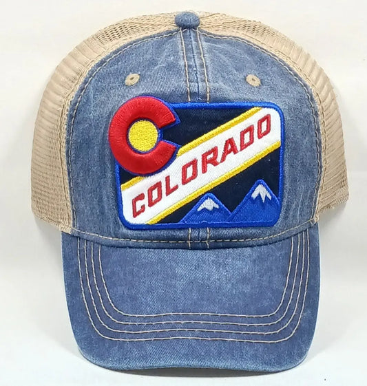 Unique Vintage Colorado Hat Round The Mountain Gift Shop